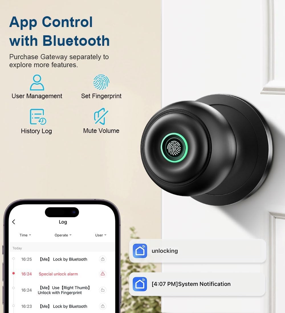 Biometric Fingerprint Smart Door Lock