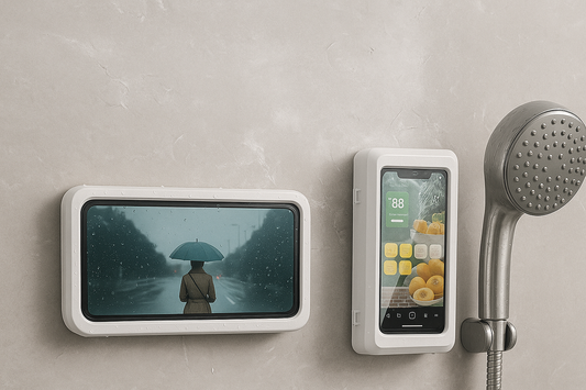 AquaSpin 480 – Waterproof Shower Phone Holder