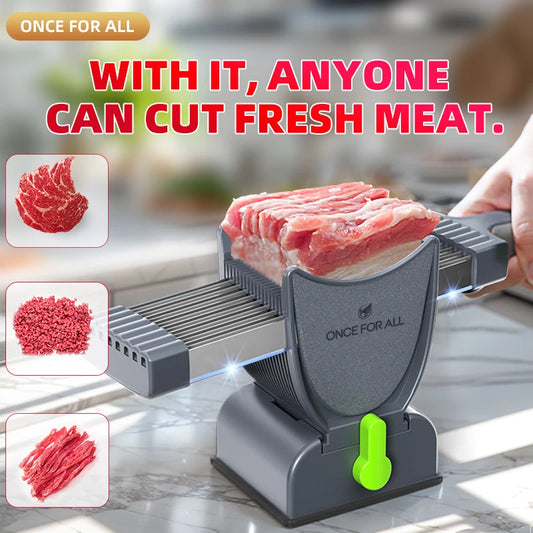 One for All Miniature Manual Stainless Steel Fresh Meat Cutter Chopper