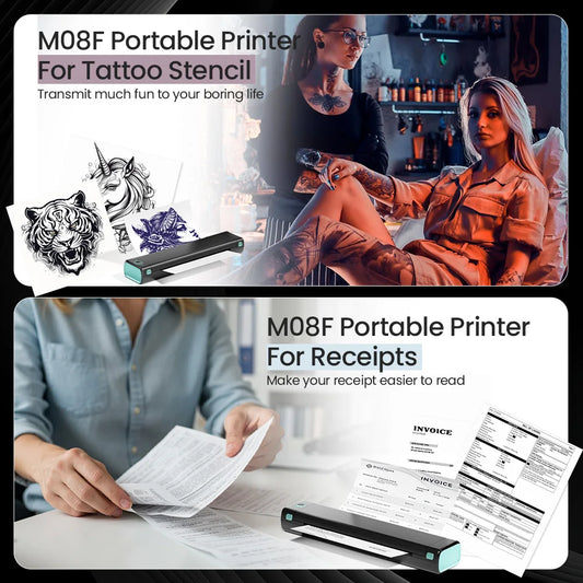 Wireless Tattoo Transfer Stencil Printer Tattoo Transfer Thermal Printer Machine