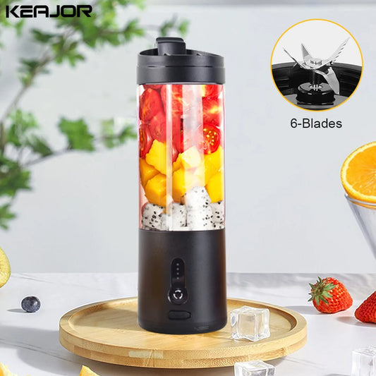 Mini Portable Blender Electric Fruit Juicer Smoothie