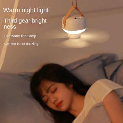 Portable wireless mini ceiling fan light USB fan with remote control