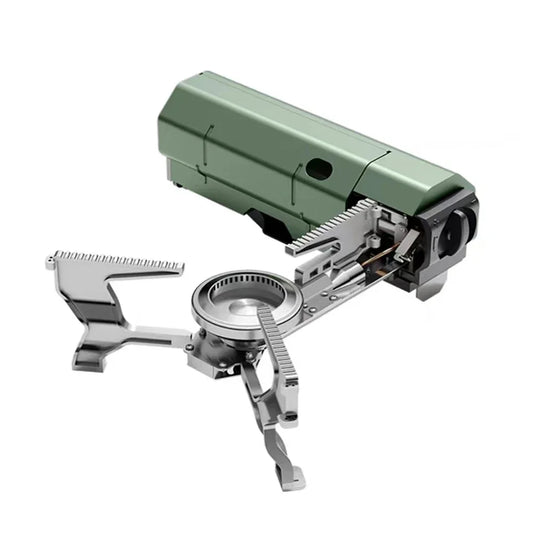 Camping Cassette Stove Portable Folding Gas Stove Outdoor Hiking